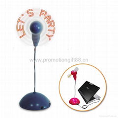 promotion gift   mini fan   flashing fan   USB fan