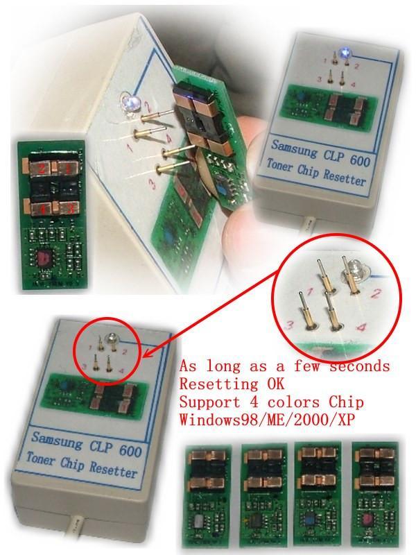 Samsung clp－600-650 Toner chip resetter - blueera (China ...