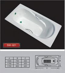 sharking cast iron bathtub SW-021