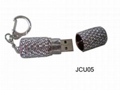 crystal USB flash drive