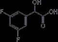 3,5-Difluoromandelic acid, CAS No. 132741-31-2  1