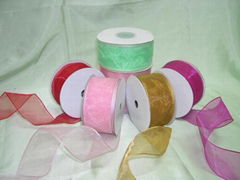 organza ribbons