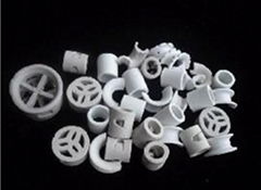 ceramic random packing, chemical padding, plastic filling, pall ring