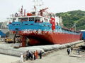  Intense pneumatic tire for ship launching