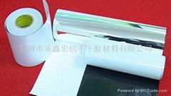 New Self-adhesive Materials No-liner Optical Tape back with black coating)