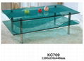 glass coffee table