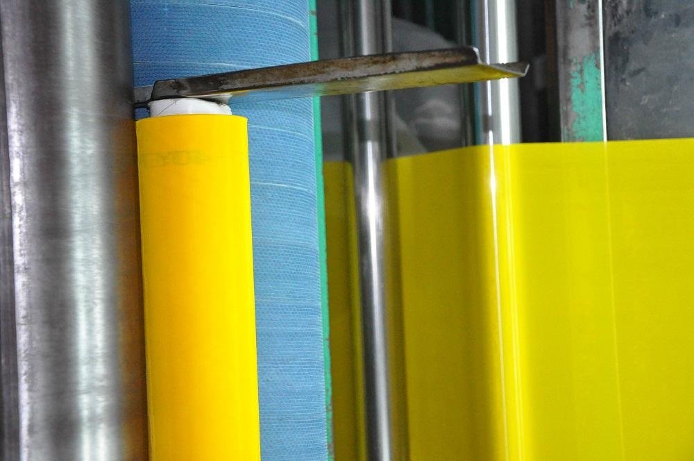 Yellow Polyester Printing Mesh for fine arts 3