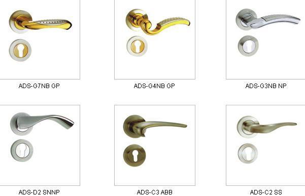 variety door locks with aluminum,aluminum alloy,zinc alloy,iron alloy to Europe