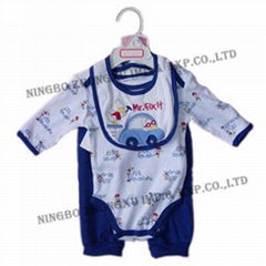 infant garment 3pcs set