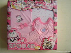 infant garment 5pcs gift set