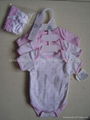 infant garment 4pcs set