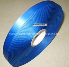 100% polyester double face woven textile ribbon