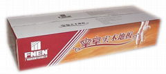 Decoration material packaging box