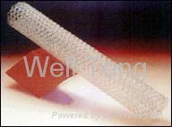 Hexagonal wire netting