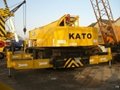 used(secondhand) truck crane:Kato nk500e-III 2