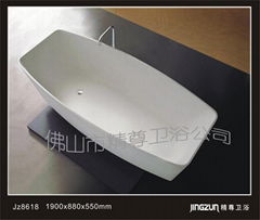 artificial stone bathtub