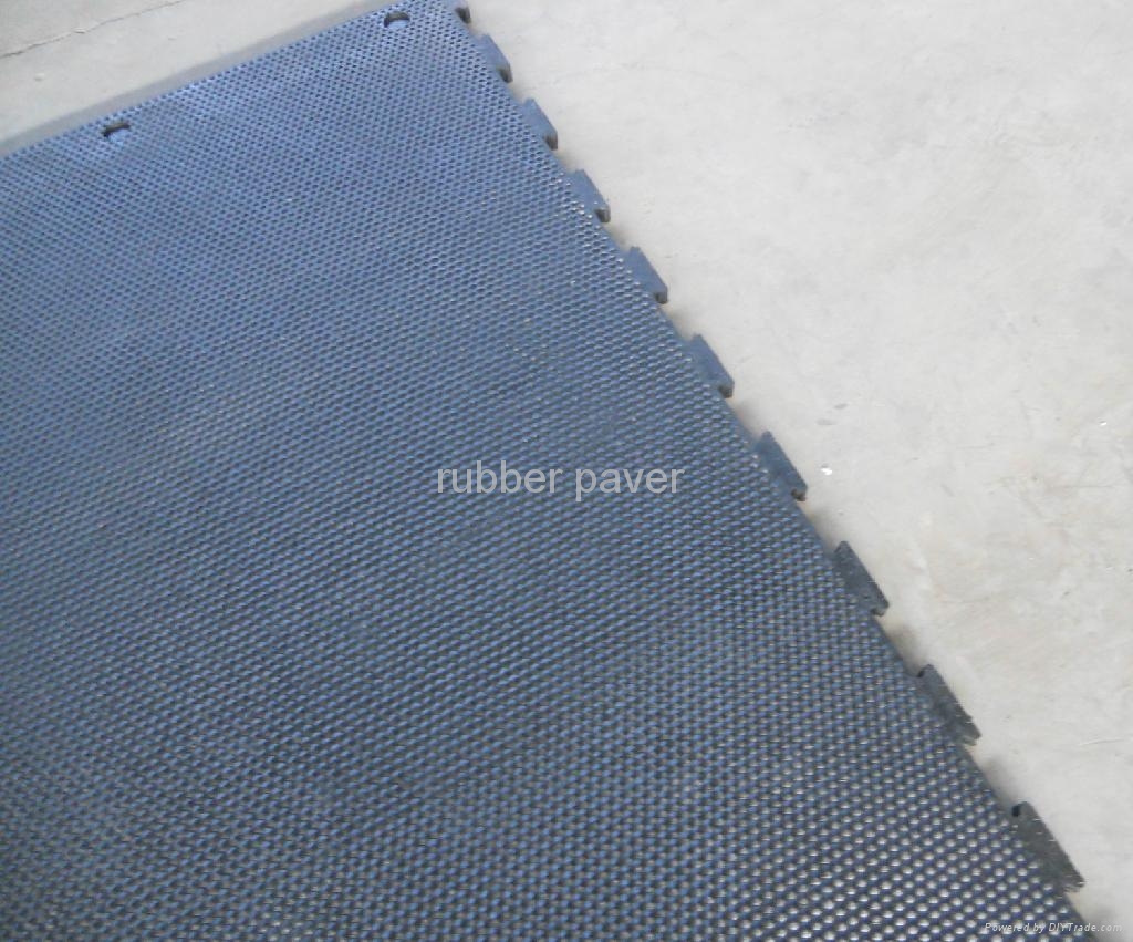 Interlock equine mat stable mat 10 SL (China Manufacturer) Rubber