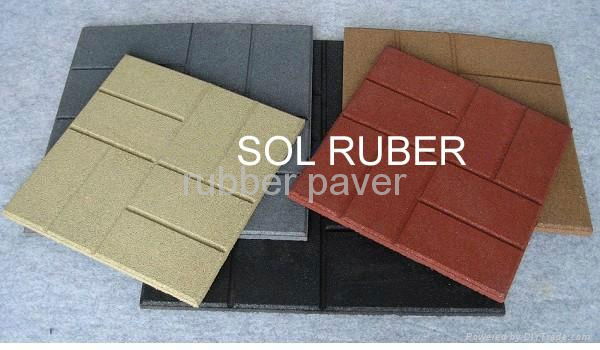 Playground rubber tiles 2