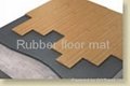 acoustic underlayer rubber flooring