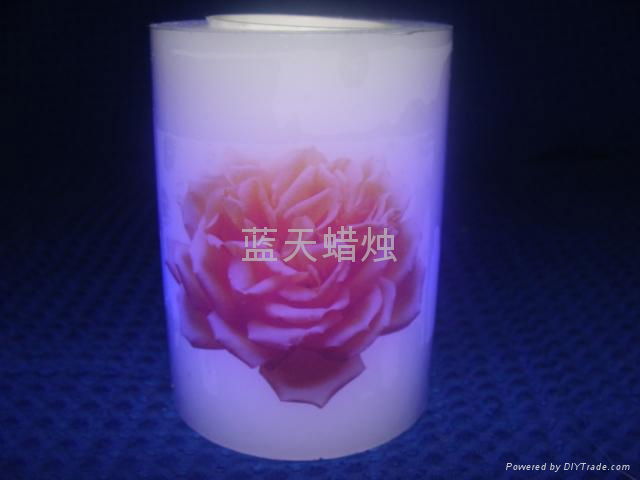 Flower candles