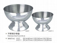 Stainless Steel Punch Bowl