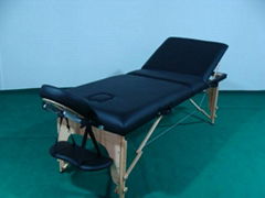 3 Sections Bamboo Massage Table