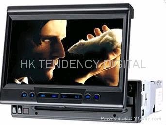 7 inch Car DVD player with TV & card reader