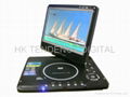 11.5 inch portalbe DVD player with rotation function