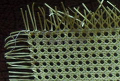 PVC rattan webbing/ pvc sheet