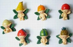 Fruit Angel Ornaments