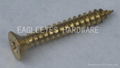 Brass self-tapping screws