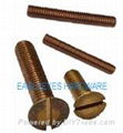 Silicon bronze machine screws