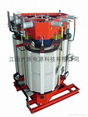 3D Cubic roll iron core non-envelop dry-type transformer