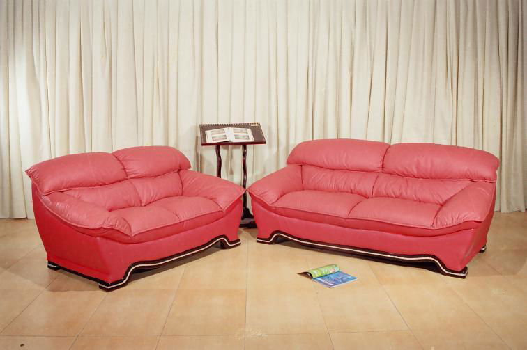 leather sofa