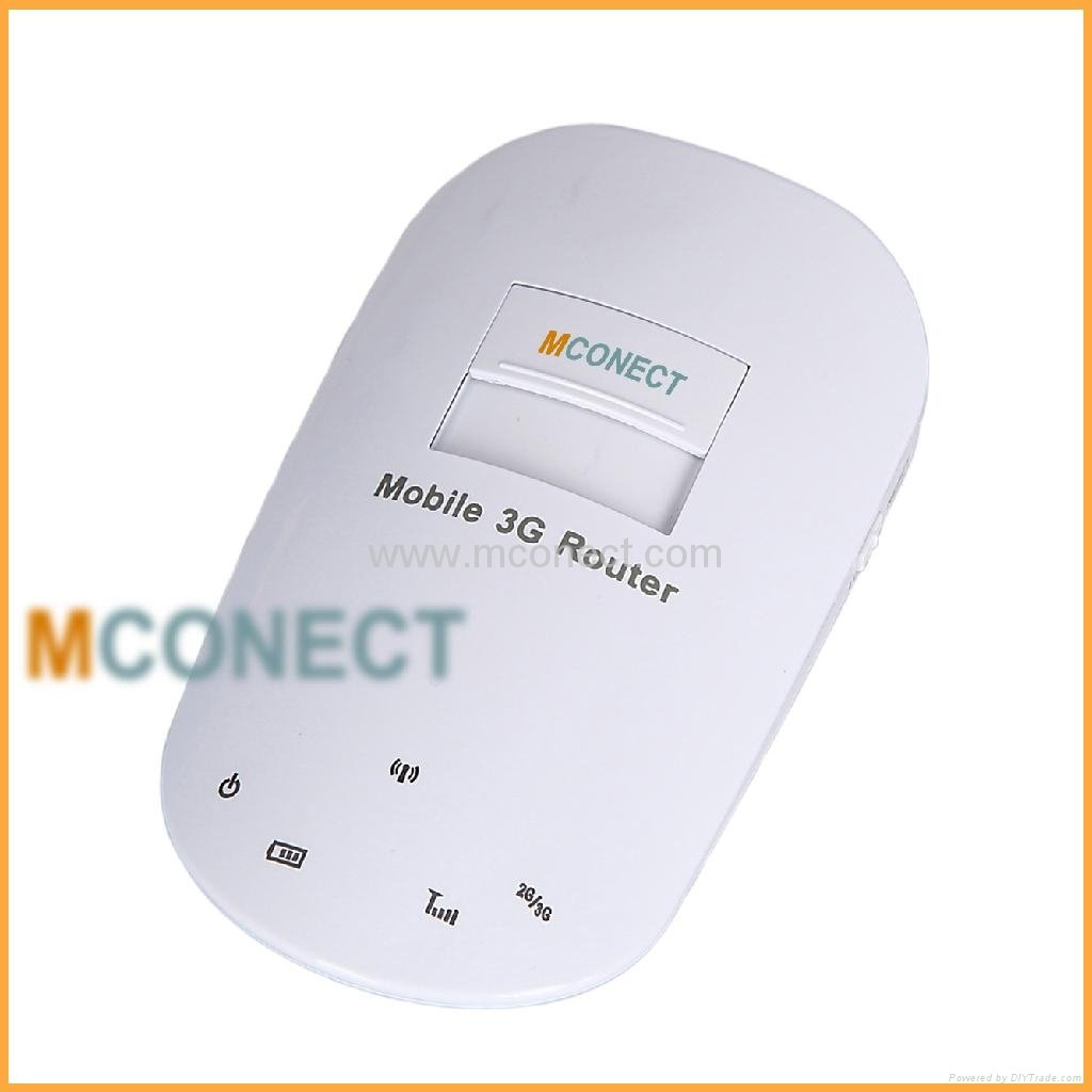3G broadband Router with battery