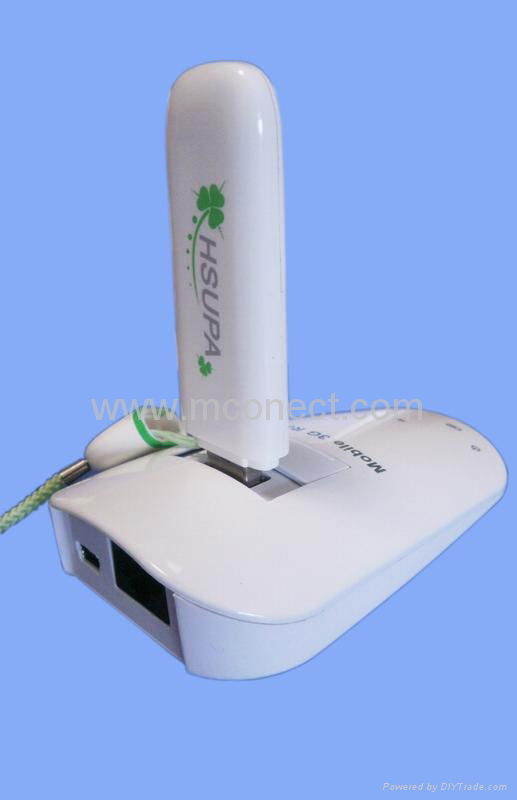 Mobile 3G router with battery 4