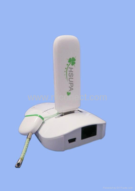 Mobile 3G router with battery 5