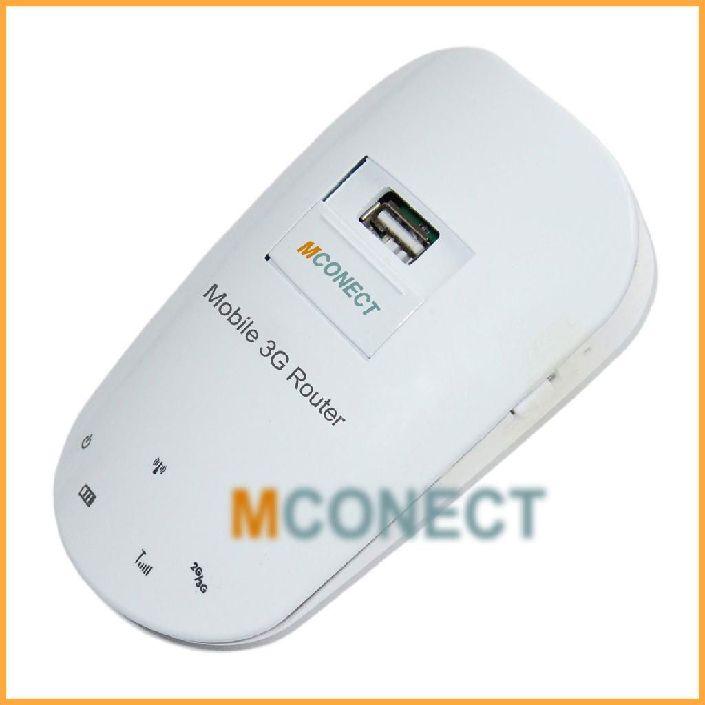 Mobile HSPA router with battery 1
