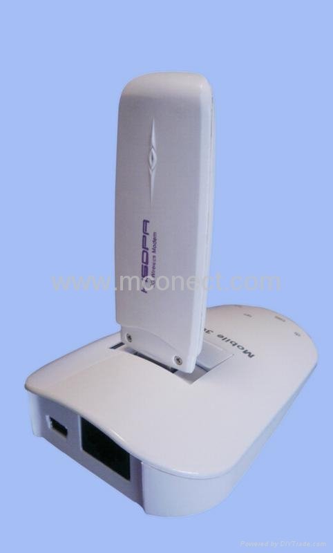 Mobile HSPA router with battery 4
