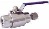 ferrule steam ball valve