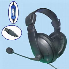 7.1-channel Headset with USB Connector 