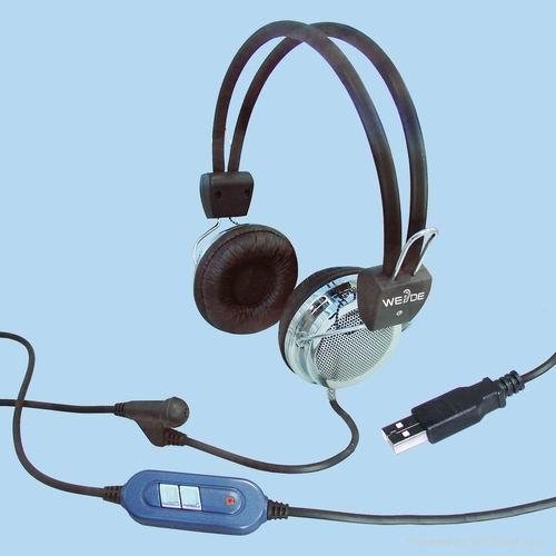 7.1-channel Headset with USB  1