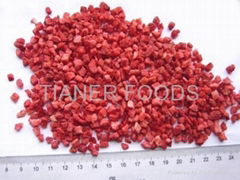 Freeze dried strawberry