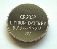 CR2032 lithium coin cell button cell battery dry battery primary battery