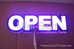 LED Colors Changing Sign