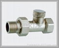 Brass radiator valve