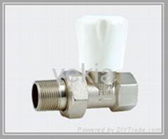 Brass radiator valve 