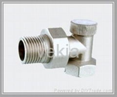 Brass radiator valve 