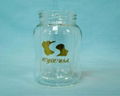 double glass feeding bottle