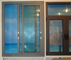 aluminum sliding window